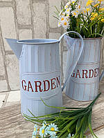 Лійка декоративна з ручккою з металу 11*25*15 см