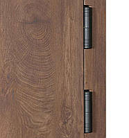 Вхідні двері Revolut В-81, модель 564/264. Колір: спил дерева коньячний/венге парма, фото 2