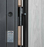 Вхідні двері Revolut В-81, модель 564/264. Колір: спил дерева коньячний/венге парма, фото 6