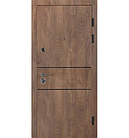 Вхідні двері Revolut В-81, модель 564/264. Колір: спил дерева коньячний/венге парма, фото 5