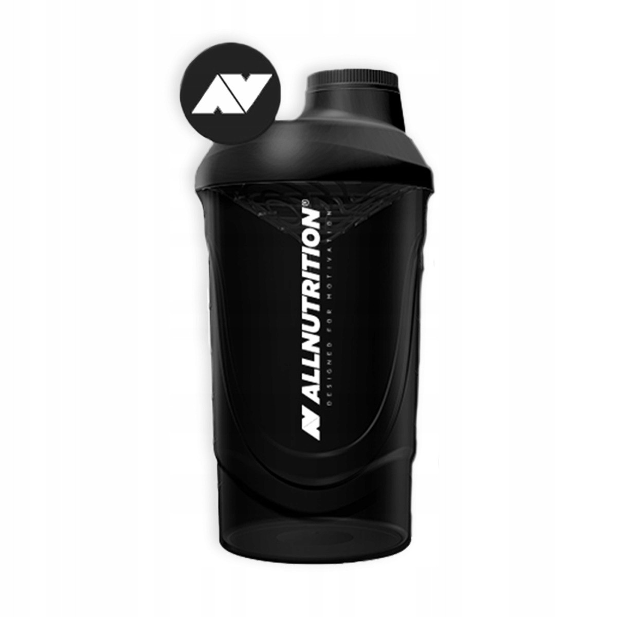 Шейкер AllNutrition Shaker 600 мл Чорний