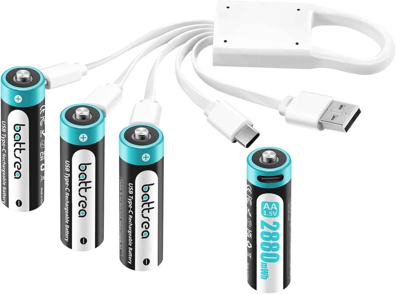 Аккумулятор батарейки battsea 1.5 V AA Batterie DE New