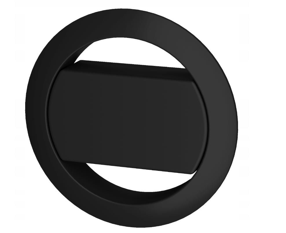 Перелив круглий для кухонної мийки діаметром 36 мм (Італія)