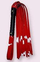 Кнут — Flirty, еколак, червоний, 60 см