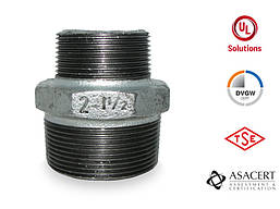 Ніпель редукційний перехідник ЗЗ 2"х1 1/2"