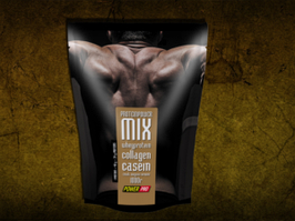 Протеїн Power Pro Protein MIX 1000 г (з колагеном) Медове Печиво