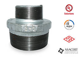 Ніпель редукційний перехідник ЗЗ 3"х2"