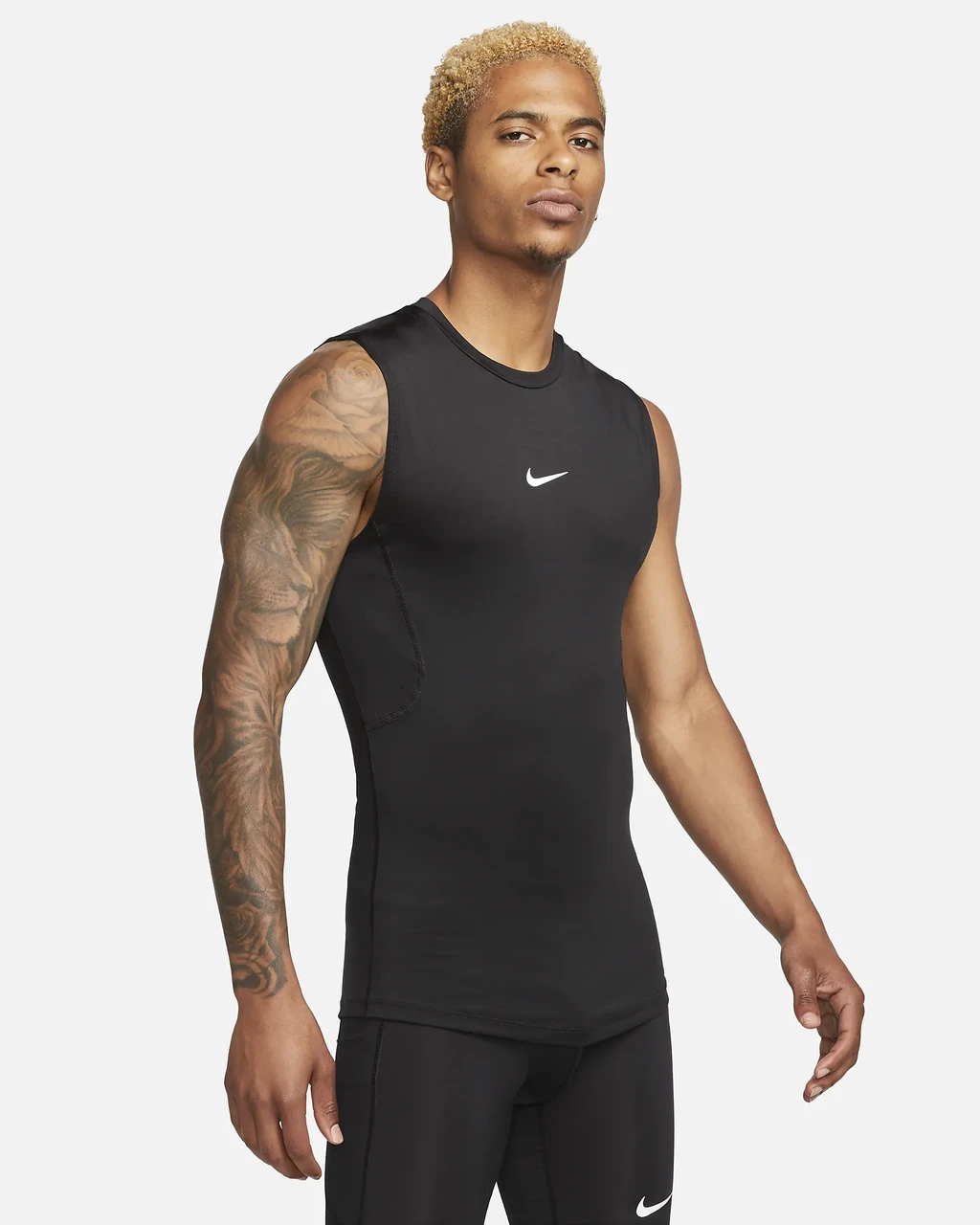 Майка компресійна чоловіча Nike Pro Men's Dri-FIT Tight Sleeveless (FB7914-010)