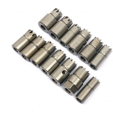 Набір фрез для сідел форсунок 17 предметів, фото 3