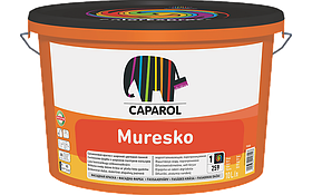 Фарба фасадна силіконова матова Caparol Muresko База 3, 9,4 л.