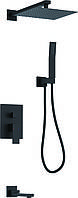 Душова система MONE Deluxe прихованого монтажу BERYL 8313332B-R 1002 Black