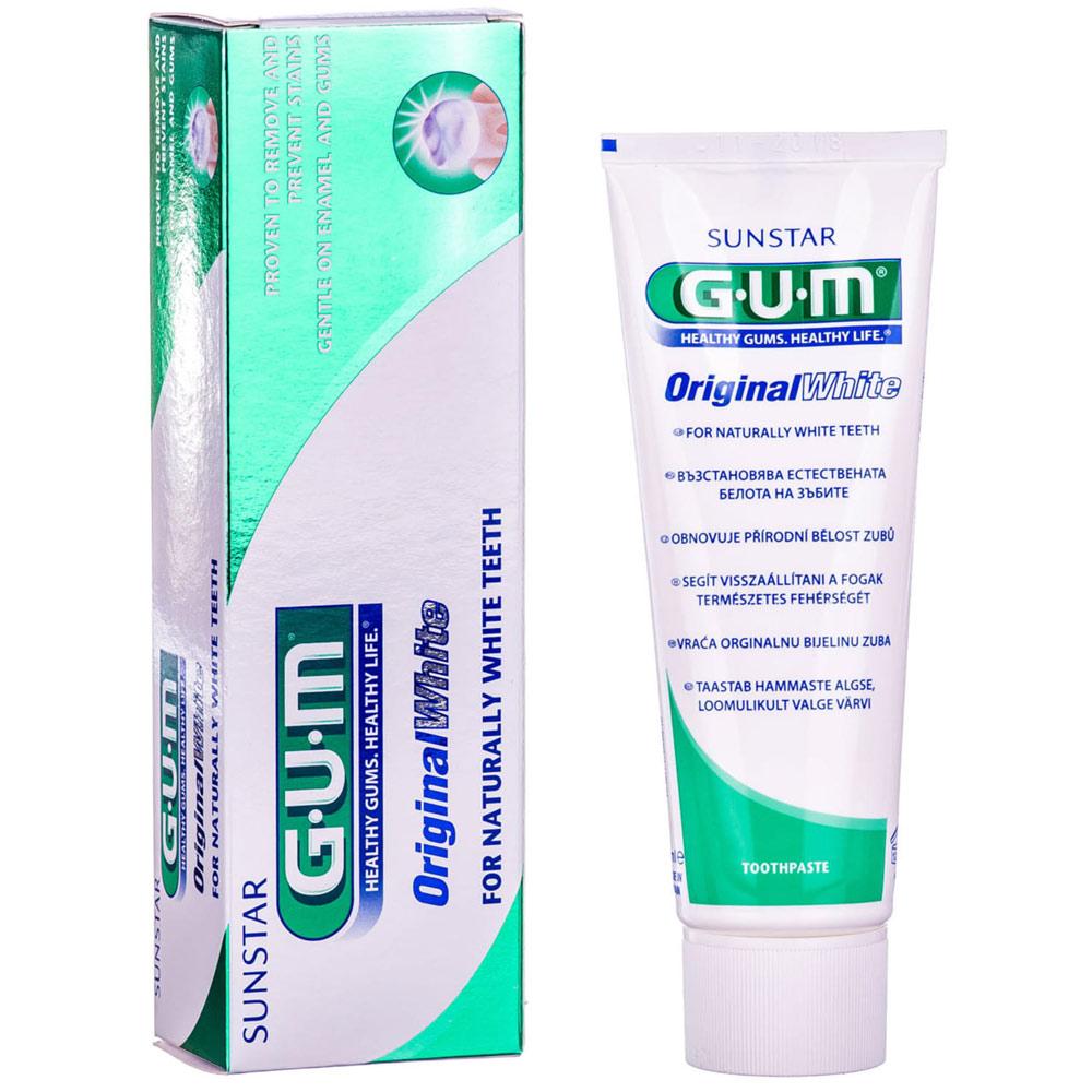Зубна паста Gum Original White, 75 мл