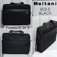 Чоловічий текстильний портфель від фірми MOLTANI (гурт/роздріб)