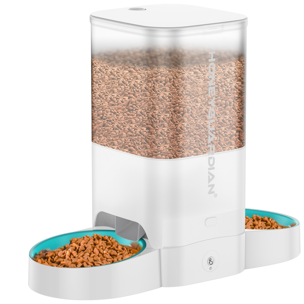 Автоматична смарт-годівниця для собак HoneyGuaridan S305D 5 л Wi-Fi на 2 миски, з мискою-лабіринт