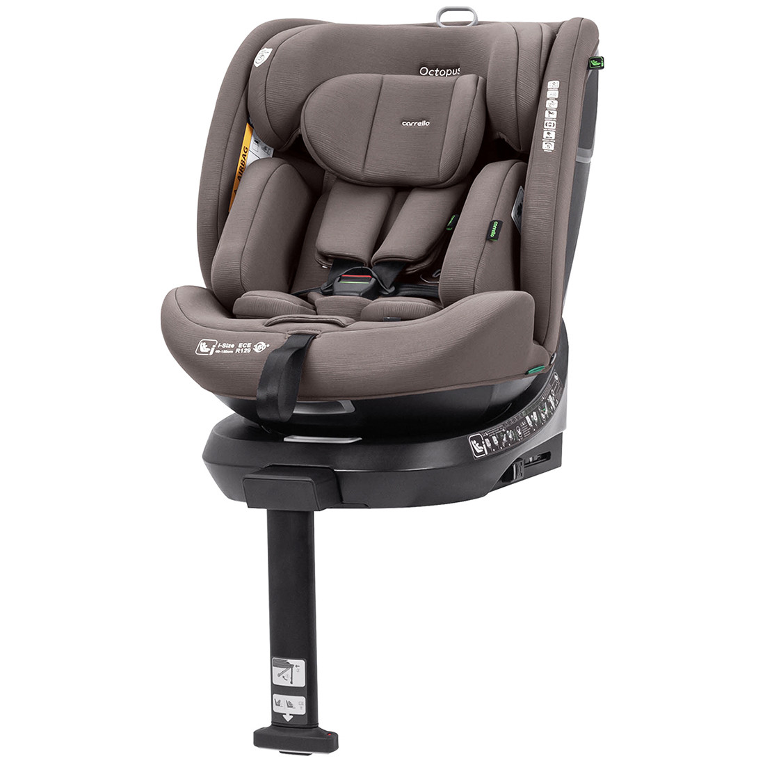 Автокрісло Octopus, «Carrello» (CRL-16002), колір Sandstone Beige (піщано-бежевий)