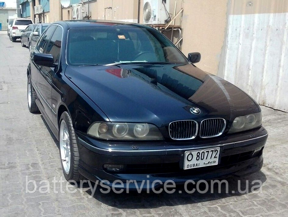 Спойлер передний на бампер BMW E39