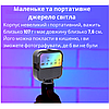 Портативне відеосвітло RGB підсвічування для фото та відеозйомки світлодіодне LED накамерне світло Light Pro, фото 7