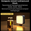 Портативне відеосвітло RGB підсвічування для фото та відеозйомки світлодіодне LED накамерне світло Light Pro, фото 8