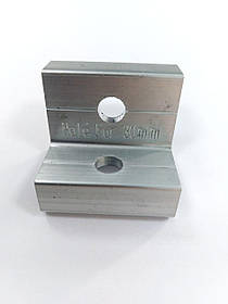 Притиск крайній для кріплення сонячних панелей 30 мм