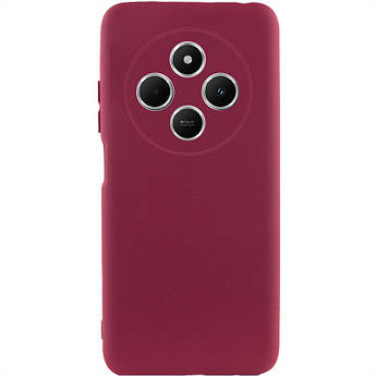 Чохол Silicone Case для Xiaomi Redmi 14C (Bordo)
