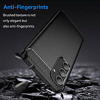 Чохол на Samsung A55 5G (A556B) Накладка Carbon Ultimate гумовий матовий протиударний