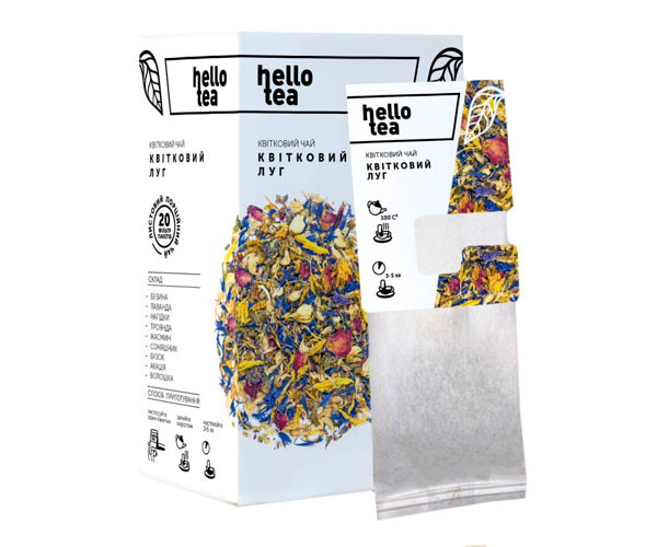 Чай Квітковий луг Hello Tea, 20 пак