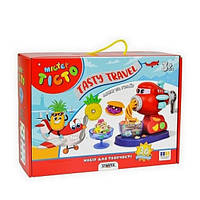 Набір з тістом для ліплення Містер тісто Tasty travel Strateg