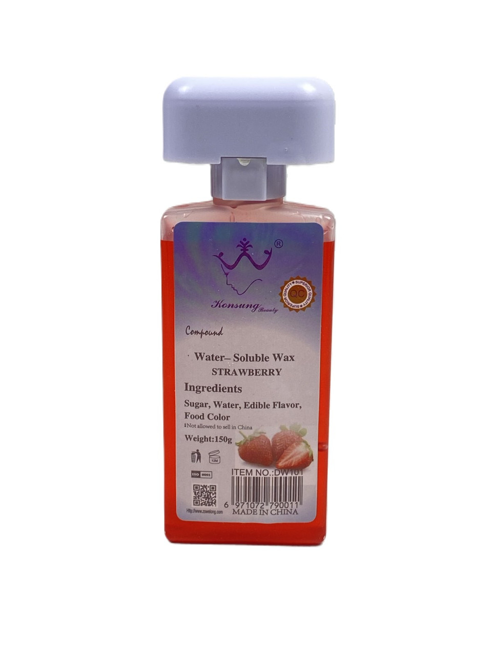 Віск для депіляції в касеті 150г Полуниця, фото 1