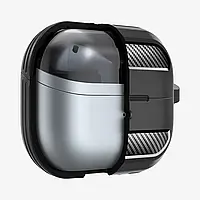 Чохол Spigen Rugged Armor для Galaxy Buds 3 / 3 Pro в чорному кольорі, фото 6