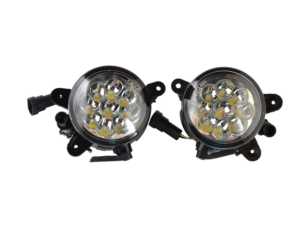 Фара протитуманна ВАЗ 2170, 2123, н/з, LED, (к-т 2 шт.)