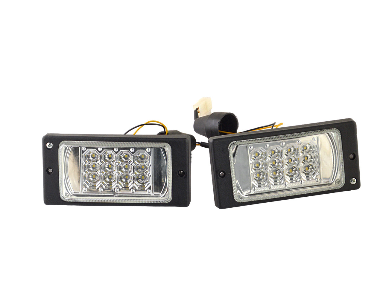 Фара протитуманна ВАЗ 2110 світлодіодна, LED, (к-т 2 шт.)