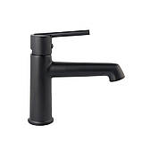 Змішувач для умивальника MONE Deluxe DARLENE 1391391B Black, фото 2