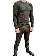 Термобілизна чоловіча мікродайвінг на флісі ПРЕМІУМ (хакі)/ Розміри М, L, XL, XXL