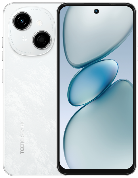 Смартфон Tecno Spark Go1 (KL4) 4/128Gb Glittery White (4894947036194) UA UCRF, фото 1