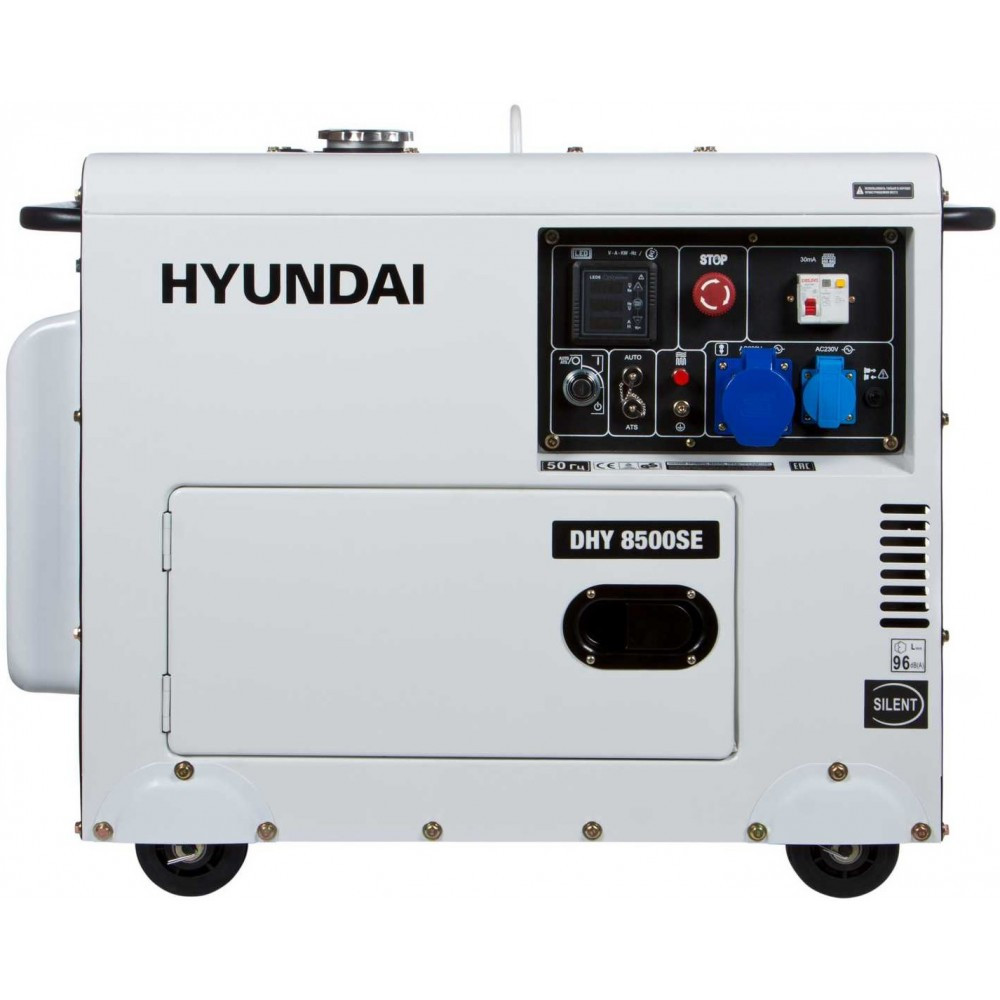 Генератор дизельний Hyundai DHY 8500SE (7,2 кВт)