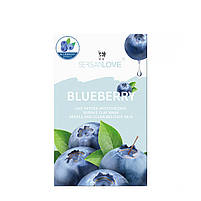 Киснева маска для обличчя SERSANLOVE Blueberry Live Oxygen Moisturizing Bubble Mask екстрактом чорниці шт., фото 4