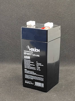 Акумулятор мульти-гелевий Merlion MT445 (4V 4,5Ah)