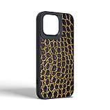 Чохол Harder Crocosaur для Apple iPhone 15 Pro Max Black (ARM76707), фото 3