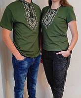 Сімейні футболки / Family look з вишивкою Коломия,футболки вишивки,футболки вишиванки,футболки з вишиванкою,футболки вишиті