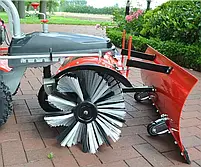 Бензинова підмітальна машина з електричним запуском HECHT8101S, 173 см³, 4,8 кВт, 3 вперед 1 назад 180-350об/хв, фото 2