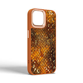 Чохол Harder Nagas для Apple iPhone 14 Brown (ARM76750), фото 3