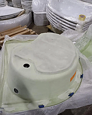 Піддон глибокий  Emanuel 90*90*41 см з панеллю Emanuel (Swan), фото 4