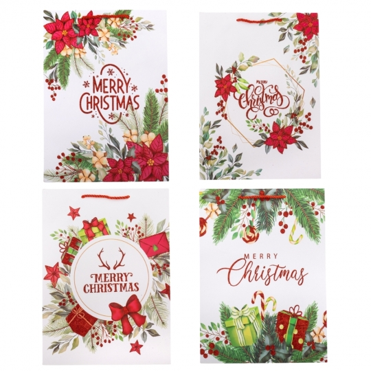 Пакет новорічний 18х23 см 9165-001