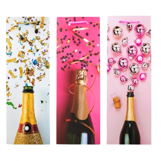 Пакет новорічний 12х35 см 9164-009