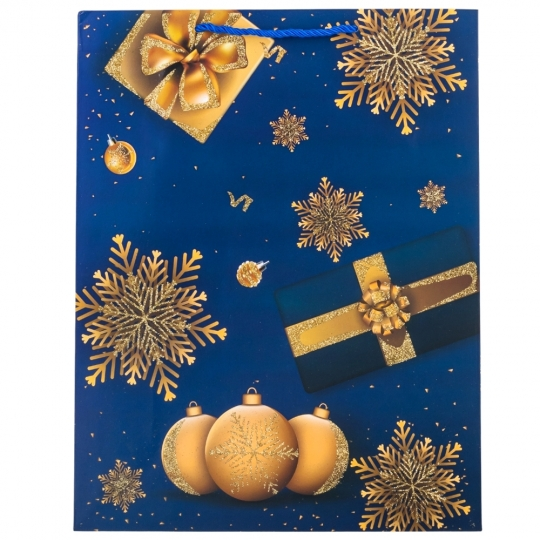 Пакет новорічний 31х40 см 9164-008