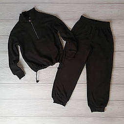 Флісовий теплий костюм на дівчинку в розмірі 116-122