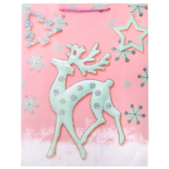 Пакет новорічний 18х24 см 9164-003