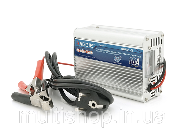 Зарядний пристрій RAGGIE RG-CA1210A для акумулятора 12V-10A
