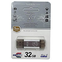 Флешка 32GB T&G 009 Star series (USB-Type-C) Silver