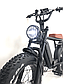 Електричний велосипед фетбайк Fatbike Tesla 22" (1000W 48V 18Ah), фото 4